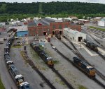 CSX Cumberland mechanical shops 